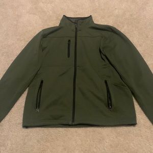 Port Authority Medium Green Heavy Duty Zip Up